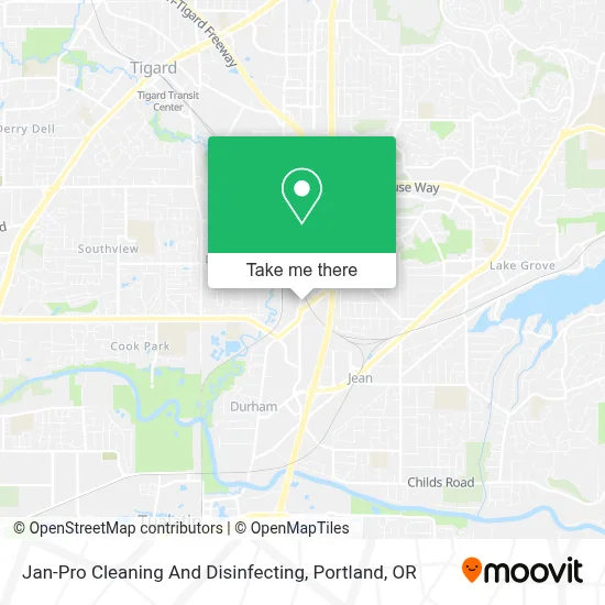 Jan-Pro Cleaning And Disinfecting map