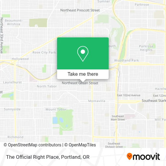 The Official Right Place map