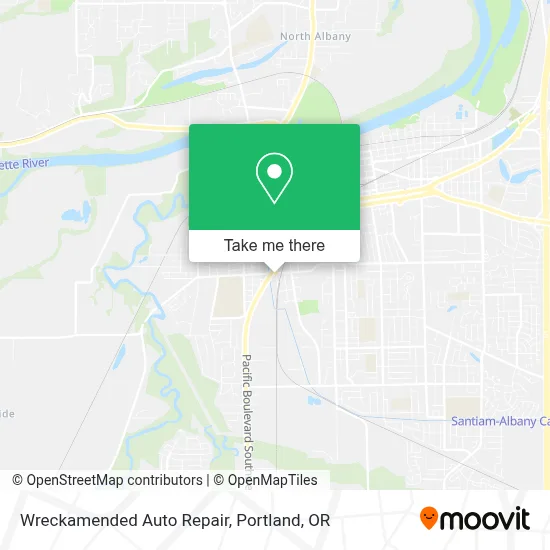 Wreckamended Auto Repair map
