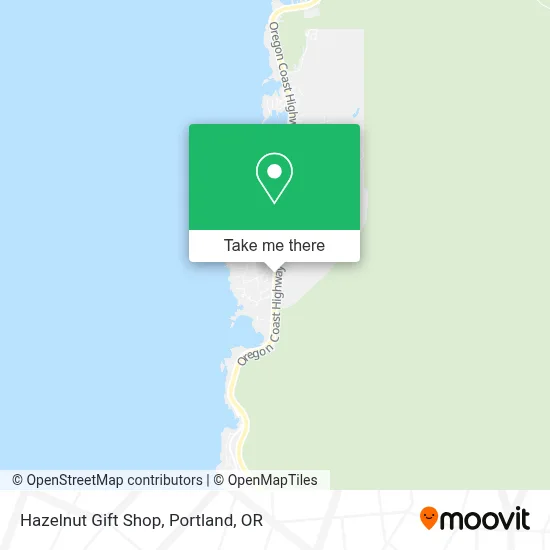 Hazelnut Gift Shop map