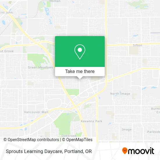Sprouts Learning Daycare map