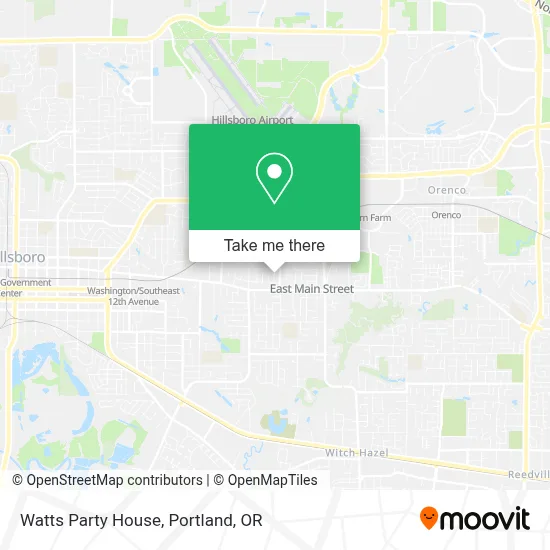 Watts Party House map