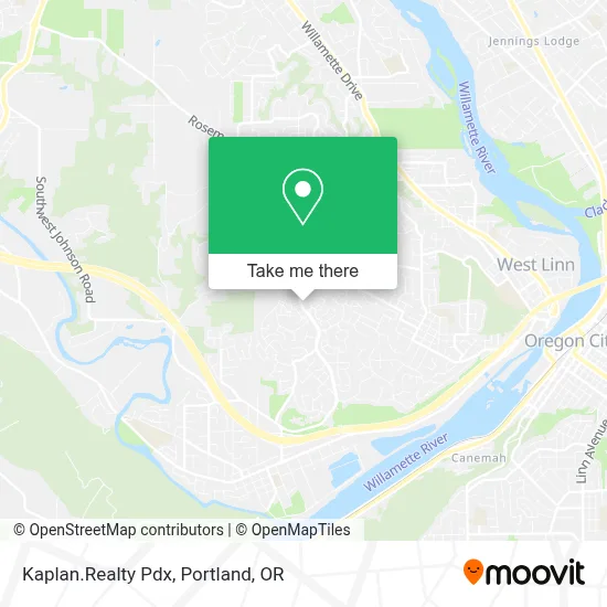 Kaplan.Realty Pdx map