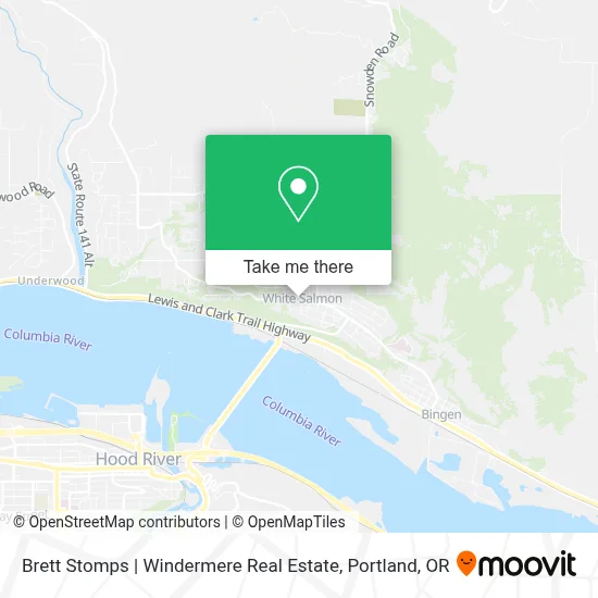 Brett Stomps | Windermere Real Estate map