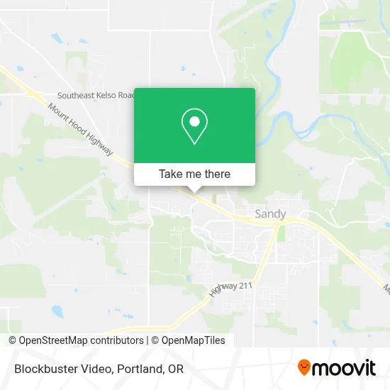 Blockbuster Video map