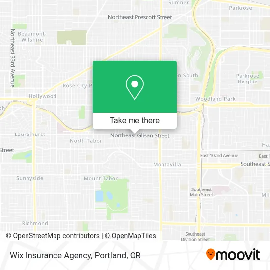 Wix Insurance Agency map