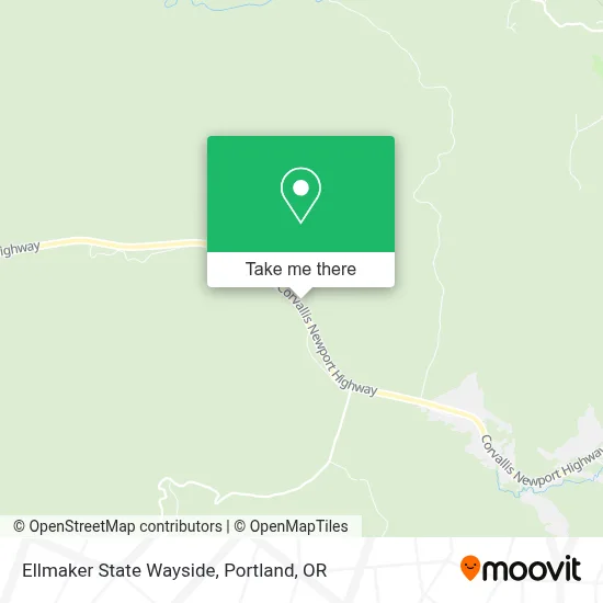 Ellmaker State Wayside map