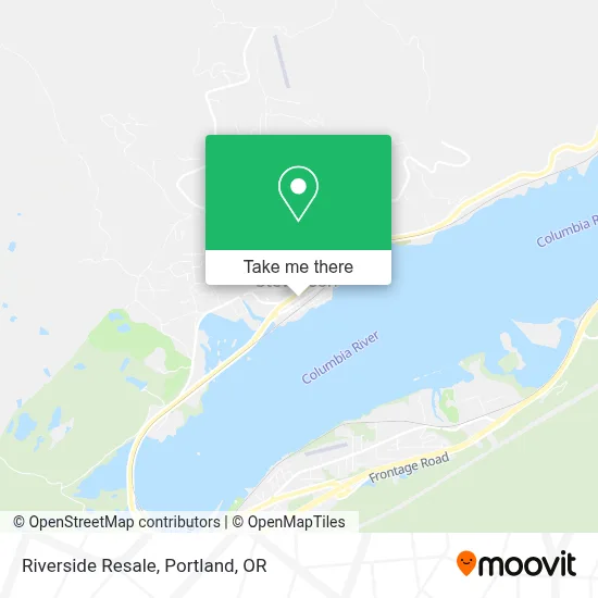 Riverside Resale map