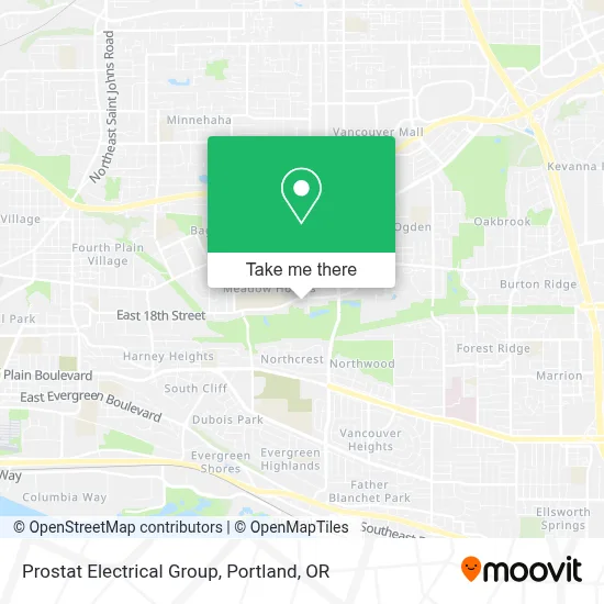 Prostat Electrical Group map