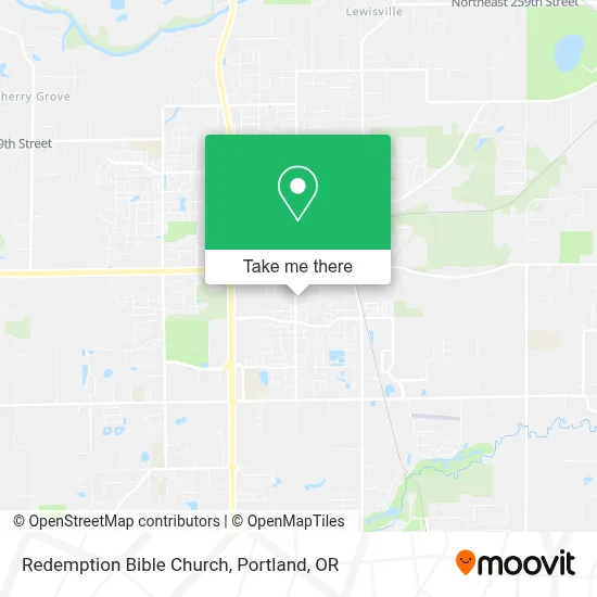 Redemption Bible Church map