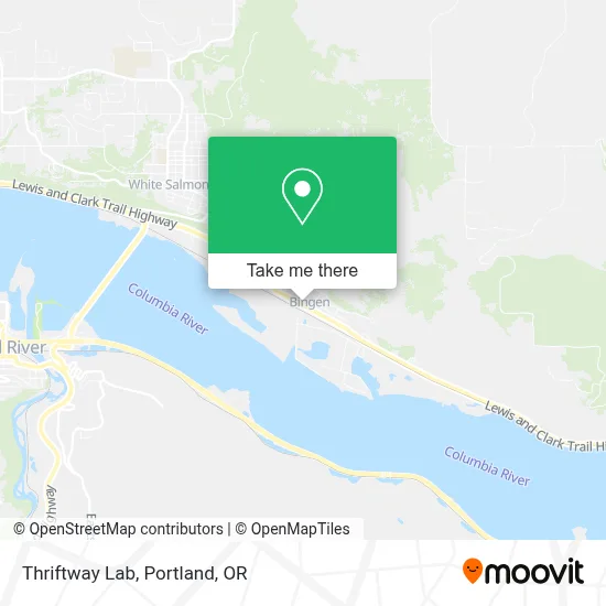 Thriftway Lab map