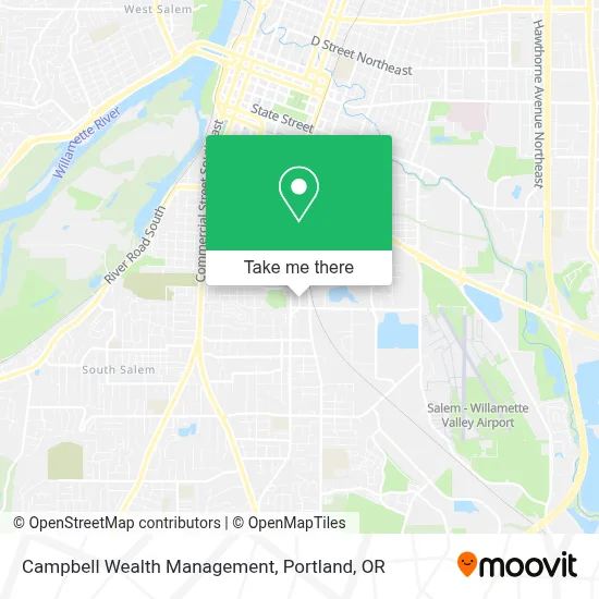 Campbell Wealth Management map