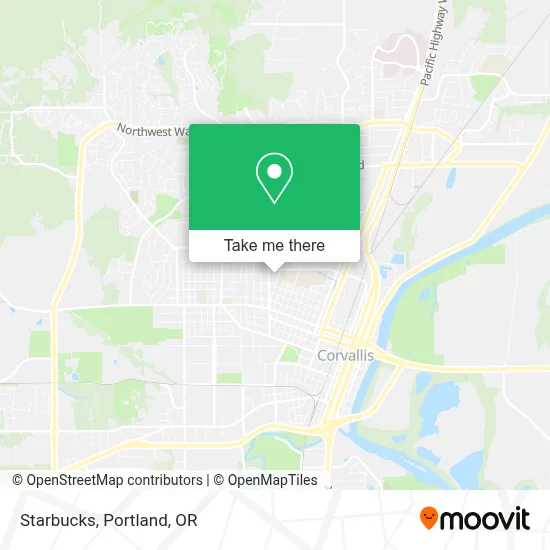 Starbucks map
