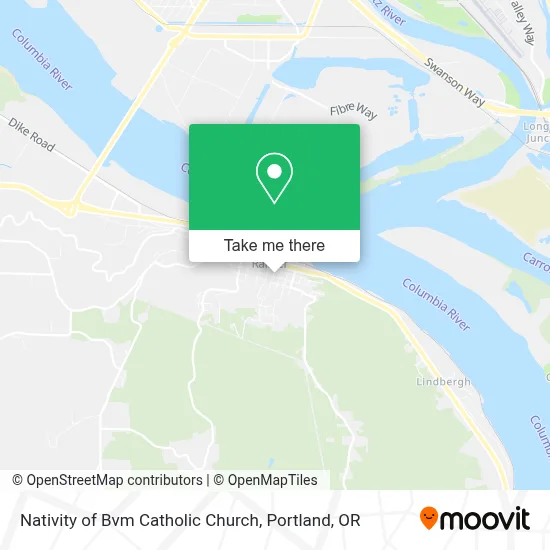 Nativity of Bvm Catholic Church map