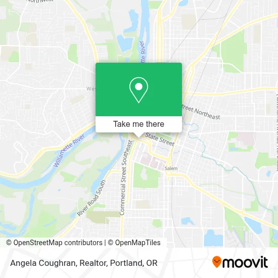 Angela Coughran, Realtor map