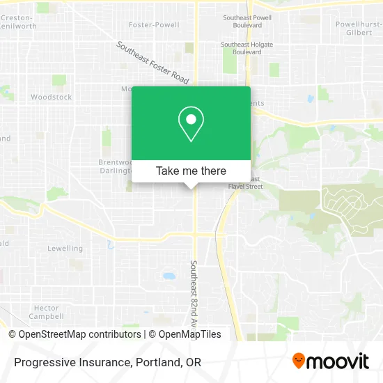 Progressive Insurance map