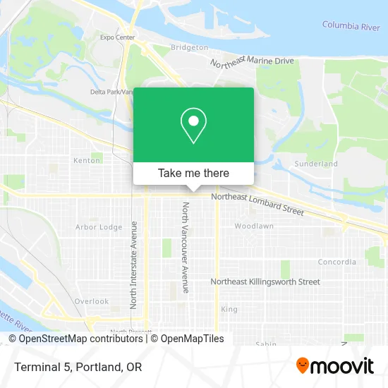 Terminal 5 map