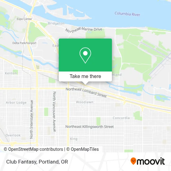 Club Fantasy map
