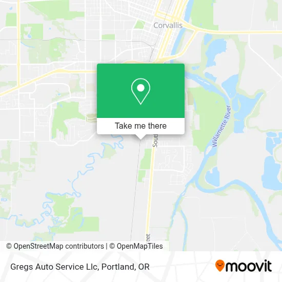 Gregs Auto Service Llc map