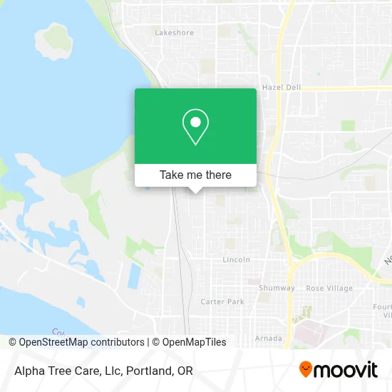 Alpha Tree Care, Llc map