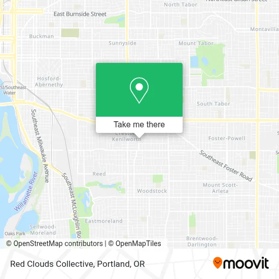 Red Clouds Collective map