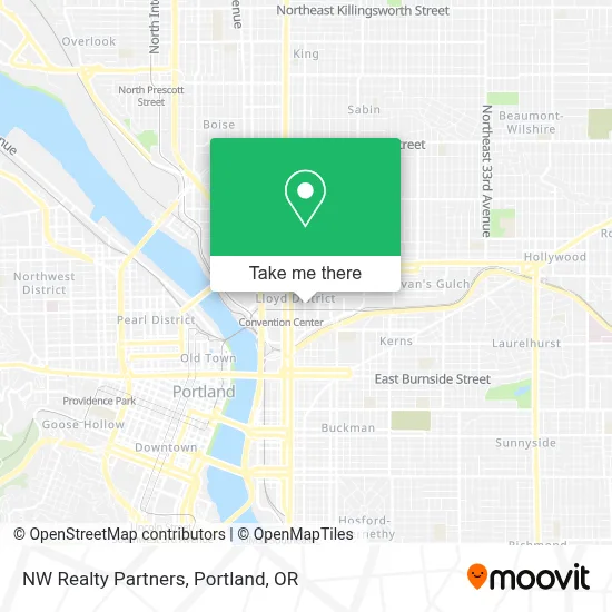NW Realty Partners map