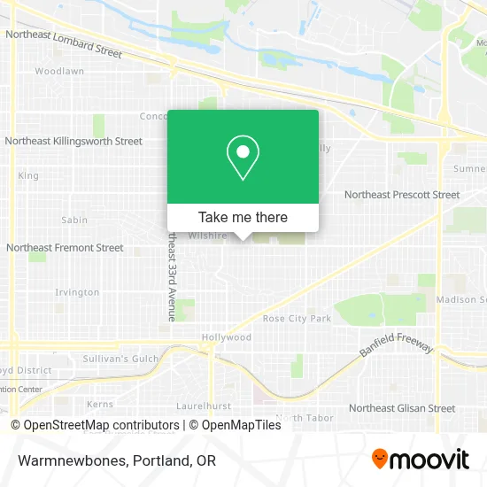 Warmnewbones map