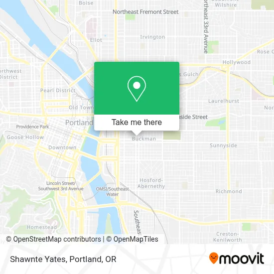 Shawnte Yates map