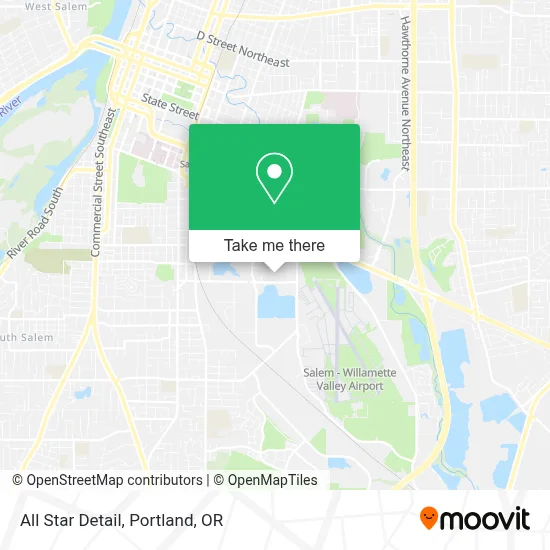 All Star Detail map
