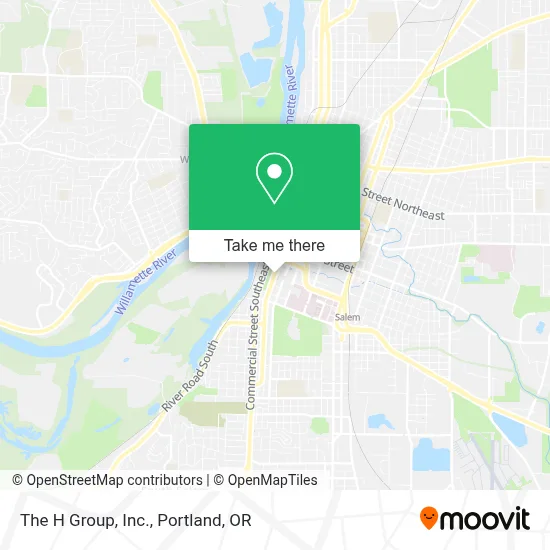 The H Group, Inc. map