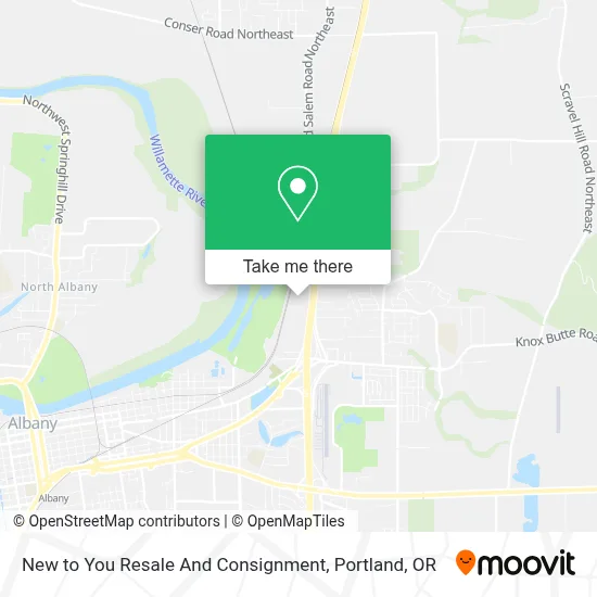 New to You Resale And Consignment map