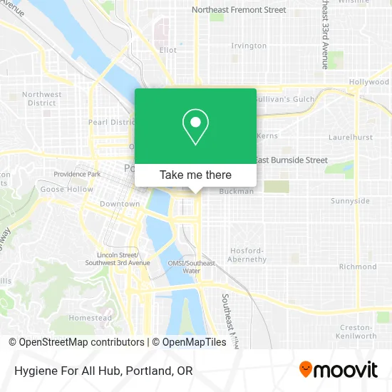 Hygiene For All Hub map