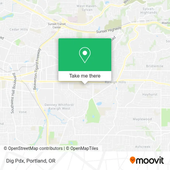 Dig Pdx map
