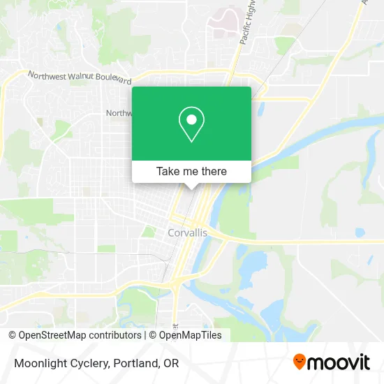 Moonlight Cyclery map