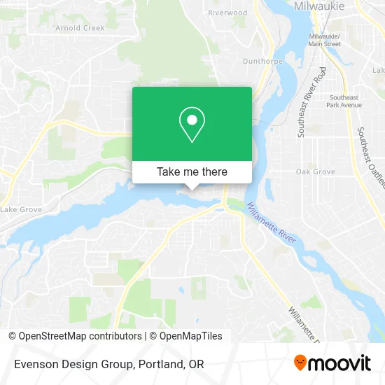 Evenson Design Group map