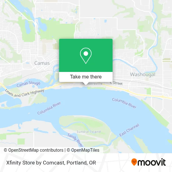 Xfinity Store by Comcast map