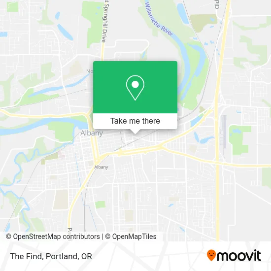 The Find map
