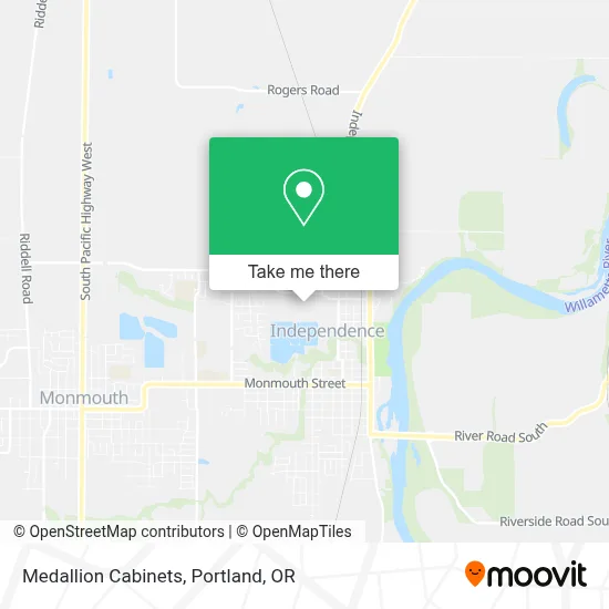 Medallion Cabinets map