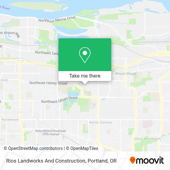 Rios Landworks And Construction map
