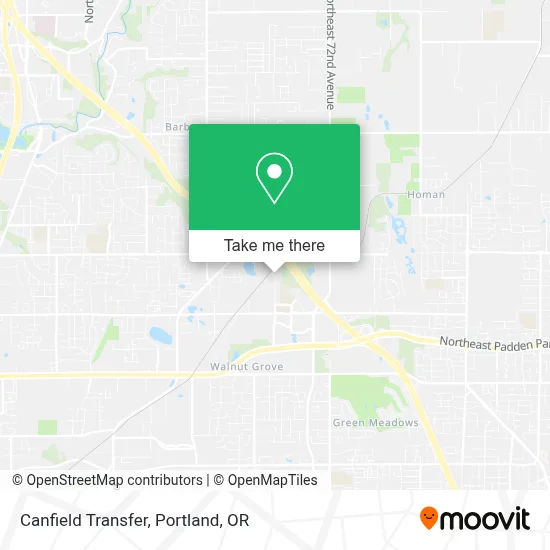 Canfield Transfer map