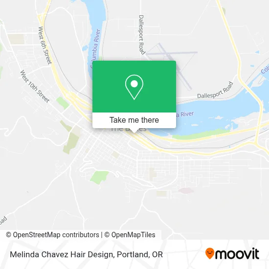 Melinda Chavez Hair Design map