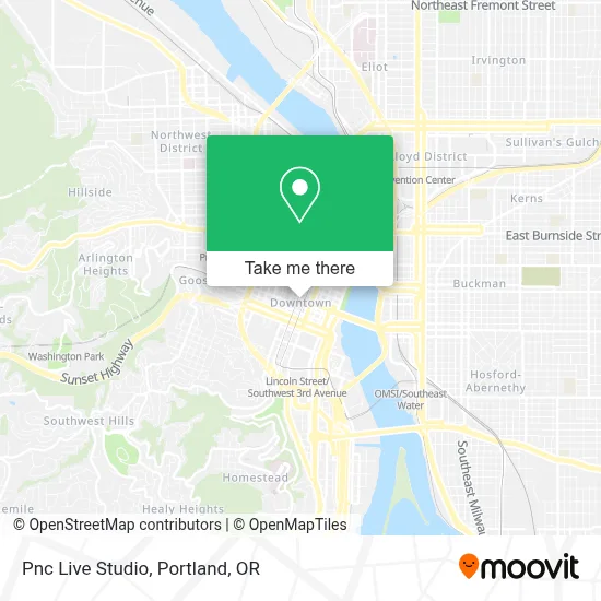 Pnc Live Studio map