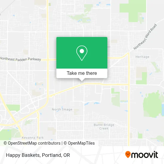 Happy Baskets map