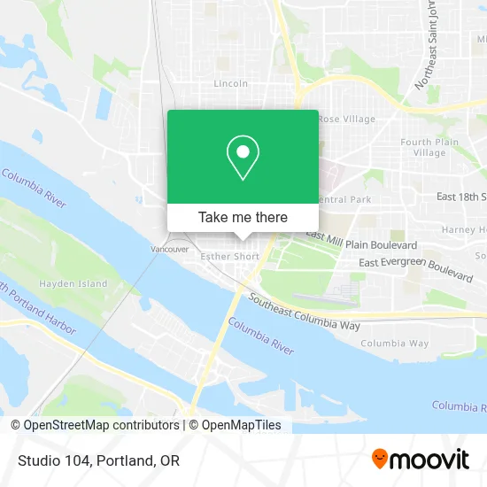 Studio 104 map
