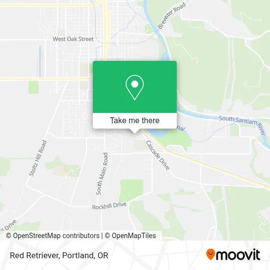 Red Retriever map