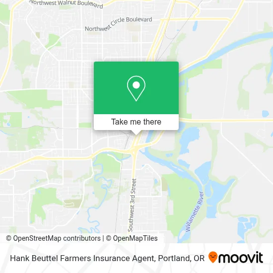 Hank Beuttel Farmers Insurance Agent map