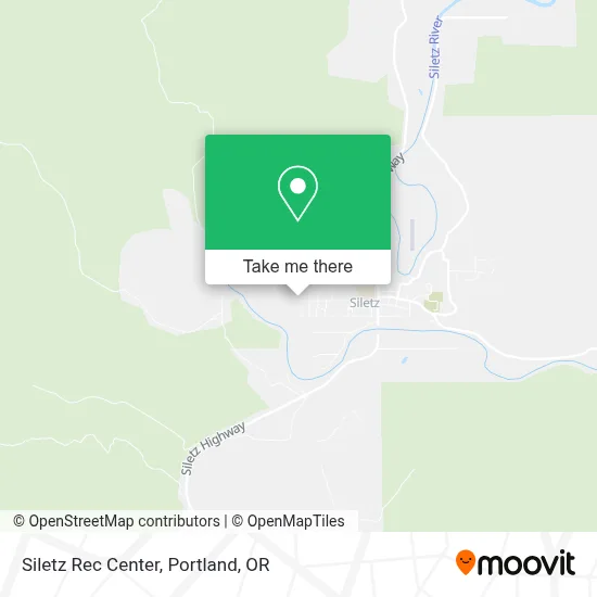Siletz Rec Center map