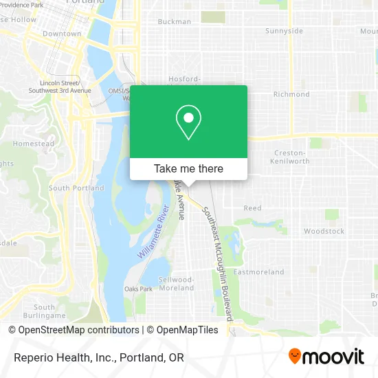 Reperio Health, Inc. map
