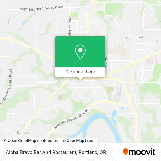 Alpha Bravo Bar And Restaurant map