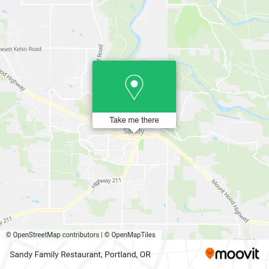 Sandy Family Restaurant map